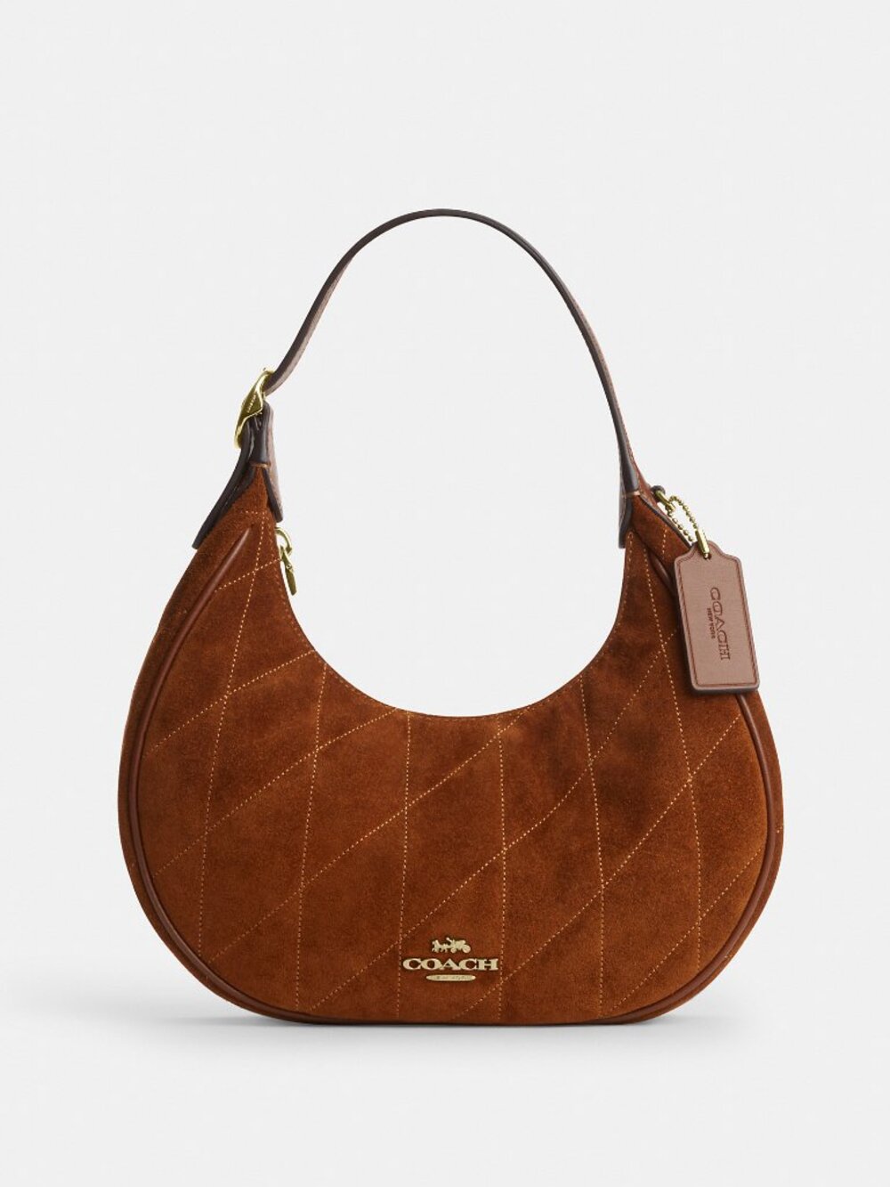 Coach Emily Shoulder Bag With Quilting